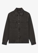 Reiss Tore overshirt van denim met gekleurde wassing