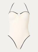 Seafolly Beach Bound bandeau badpak met afneembare bandjes