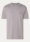 Carhartt WIP American script T-shirt van biologisch katoen met logo