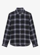 Reiss Crosby regular fit overshirt in wolblend met ruitdessin