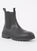 HUGO BOSS Nebular chelsea boot van leer