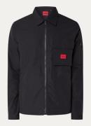 HUGO BOSS Emmond regular fit overshirt met borstzak