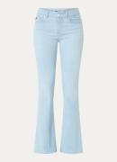 Lois Raval Edge high waist flared jeans in lyocellblend met lichte was...