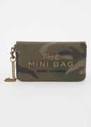 Marc Jacobs The Mini Bag crossbodytas van canvas met camouflage print