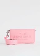 Marc Jacobs The Mini crossbodytas van leer met afneembare schouderriem