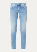 Replay Grover straight leg jeans met medium wassing