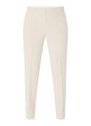 Expresso Mid waist tapered fit pantalon met persplooi