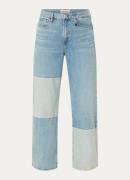 Mos Mosh MMRelee high waist straight leg jeans met lichte wassing