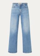 Mos Mosh MMDara high waist wide leg jeans met steekzakken