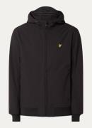 Lyle & Scott Softshell jack met capuchon en ritszakken