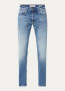 Replay Grover straight leg jeans met donkere wassing