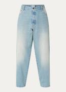 Pop Trading Company Straight fit jeans met medium wassing en steekzakk...