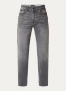 HUGO BOSS Maine tapered fit jeans met gekleurde wassing