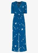 Whistles Wide fit jumpsuit met bloemenprint