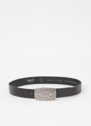 Levi's Western Plaque riem van leer