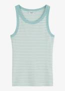 Marc O'Polo Denim Tanktop met streeptprint