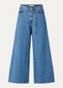 Levi's High waist wide jeans met medium wassing