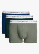 Tommy Hilfiger Boxershorts met logoband in 3-pack