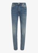 Tommy Hilfiger High waist slim fit cropped jeans met steekzakken