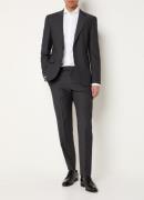 Strellson Melwin slim fit pantalon met steekzakken