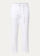 Gerry Weber High waist tapered fit cropped broek met trekkoord