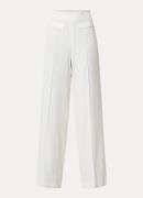 Sandro High waist wide fit pantalon met pailletten