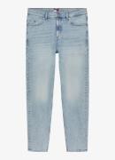 Tommy Hilfiger Isaac mid waist tapered jeans met steekzakken