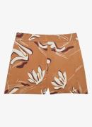 Reiss Sammie mid waist loose fit korte broek met bloemenprint