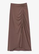 Reiss Aurelie midi rok met plooidetail