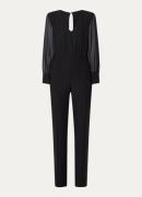 Pennyblack Straight fit jumpsuit met pofmouw