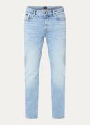 BOSS H-Delaware slim fit jeans met lichte wassing