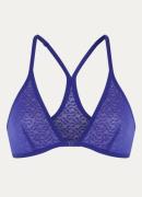Sarda Asin bralette van mesh met borduring