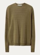 The Frankie Shop Basel sweater met ronde hals