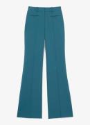 Reiss Abbey mid waist flared pantalon met steekzakken