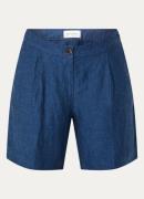 MSCH Copenhagen MSCHNaira Claritta high waist wide fit korte pantalon ...