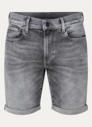 G-Star RAW Slim fit korte broek van denim met gekleurde wassing