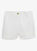 Hobbs High waist straight fit korte broek met steekzakken