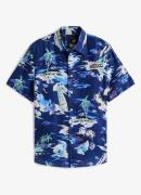 Tommy Hilfiger Regular fit overhemd van linnen met print