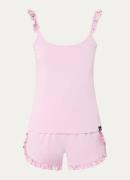 Pretty You Bamboo pyjamaset met ruches