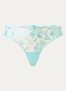 Bluebella Leonora tanga met bloemborduring
