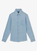 Reiss Minoa regular fit overhemd van chambray