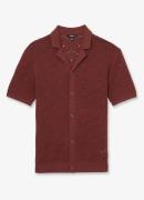 Reiss Royce regular fit overhemd met opengewerkt dessin