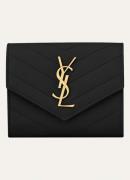 Saint Laurent Cassandre Portemonnee van kalfsleer