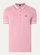 BOSS Paddy regular fit polo van piqué katoen met logo