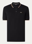 BOSS Parlay regular fit polo van piqué katoen met logo