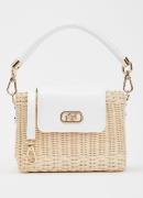 Dune London Decorative handtas met crocostructuur en afneembare schoud...