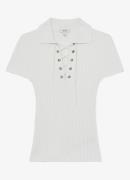 Reiss Poppy top met ribstructuur