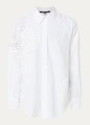 French Connection Lina blouse met broderie