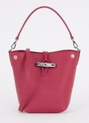 Longchamp Le Roseau bucket handtas XS