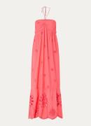 Fabienne Chapot Santana maxi halterjurk met broderie